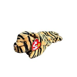 TY Beanie Babies STRIPES the Tiger 8.5 inch 06-11-1995 vintage with tags
